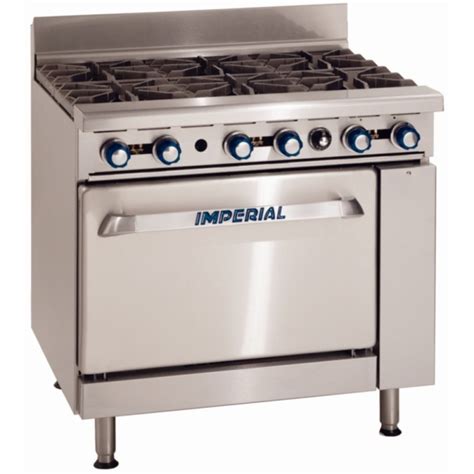 imperial gas range 6 burner